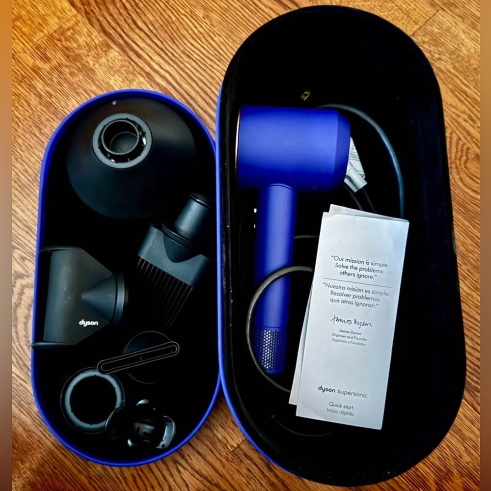 Dyson Supersonic Hair Dryer - Blue and Black